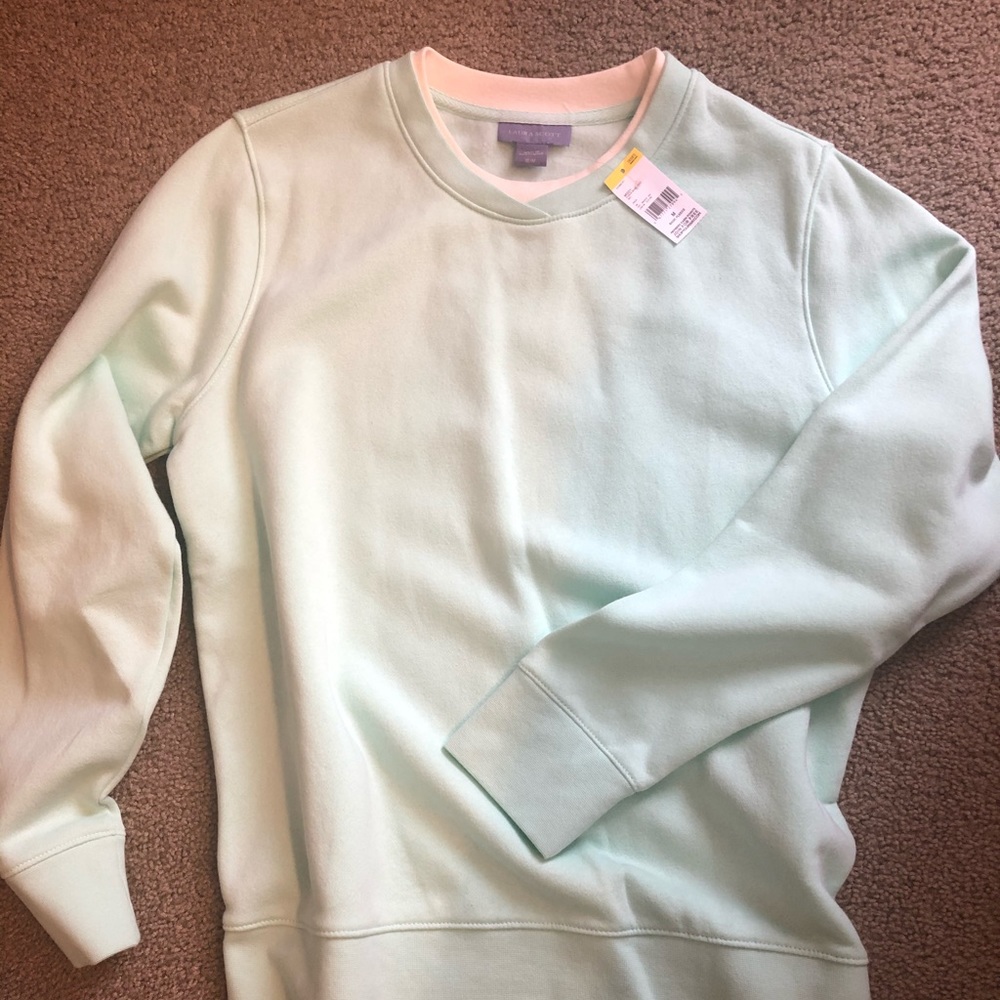 NWT Mint Green Crew Neck Sweatshirt
